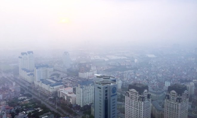 Hanoi kota paling tercemar di dunia.
