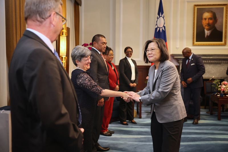 Presiden Tsai Bertemu Negara Mesra Diplomatik, Berharap Menyokong Penyertaan Taiwan di Antarabangsa