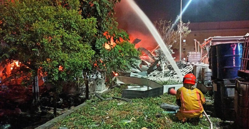 Kebakaran Pingtung: 1 mayat pekerja wanita ditemui, 5 masih hilang