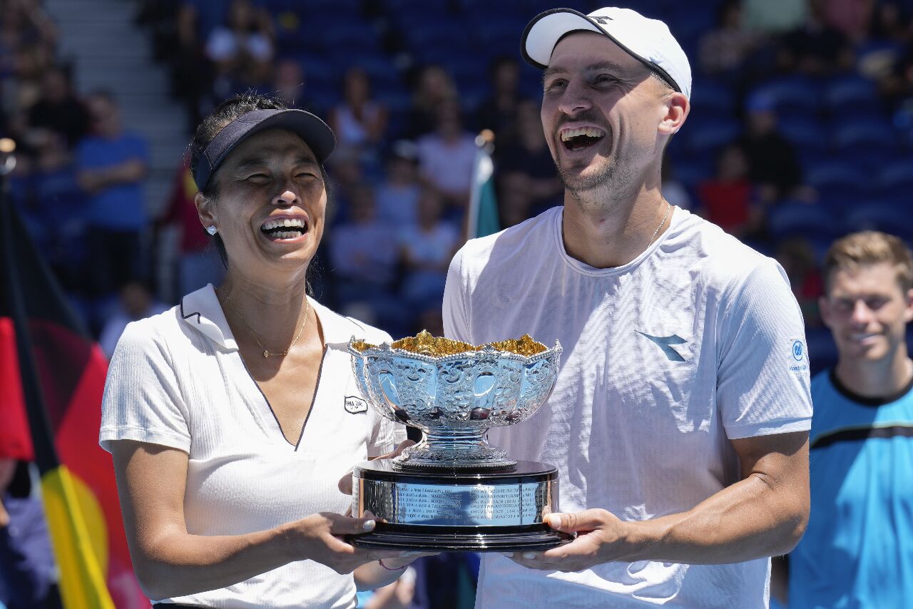 Hsieh Su-wei memenangi Juara beregu campuran di Australian Open, Presiden menghantar ucapan tahniah yang mengesahkan