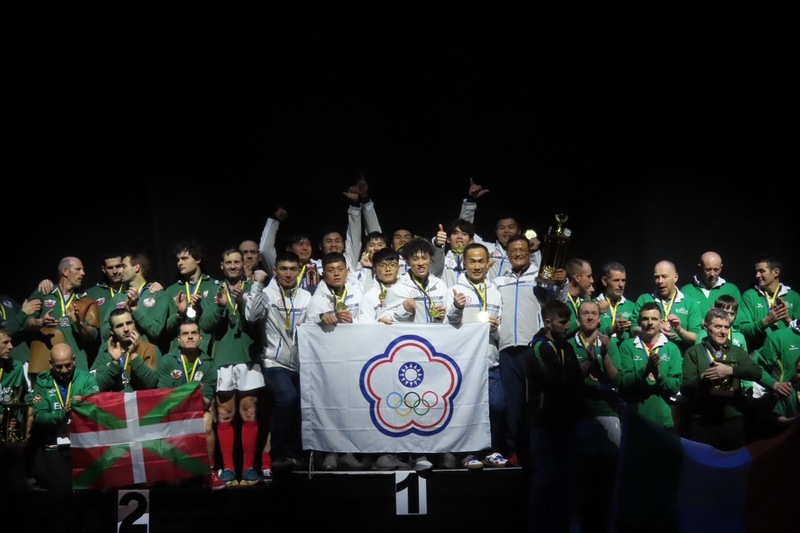 Kejohanan Tug-of-War Tertutup Dunia Pasukan Taiwan memenangi 3 pingat emas dalam satu hari