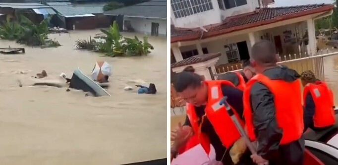 Banjir Besar di Malaysia Timur: Anwar Arahkan Usaha Bantuan Ditingkatkan