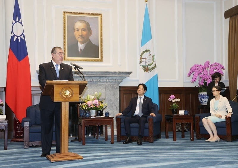 Presiden Lai Mengalu-alukan Presiden Guatemala Bernardo Arévalo dengan Majlis Ketenteraan, Harapan untuk Memperkukuh Pertukaran Belia, Pembangunan Bakat